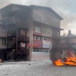 भिडियोमा हेर्नुस् परराष्ट्र मन्त्री राणाको युलेन्स स्कुलमा आगजनी