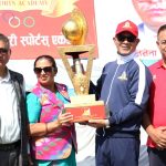 मदन भण्डारी कप अन्तर्राष्ट्रिय आमन्त्रित पुरुष भलिबलको ट्रफी सार्वजनिक