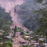 सिक्किमको रिम्बीमा भीषण पहिरो, ३० भन्दा बढी घर प्रभावित