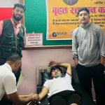 रुद्रगढ धार्मिक संस्थाद्वारा रक्तदान कार्यक्रम सम्पन्न